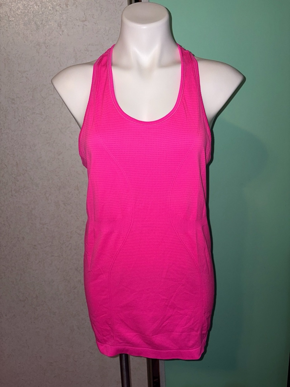 Zyia Active Hot Pink Racerback Tank Top